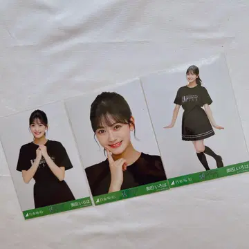 노기자카46 브로마이드 라이브 T셔츠 3종 컴프 오쿠다 이로하