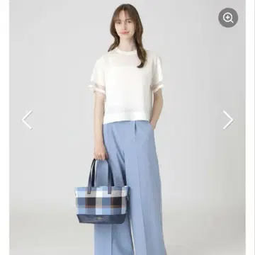 BLUE LABEL CRESTBRIDGE 체크 무늬 백