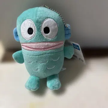 Hangyodon 봉제 인형 스카이블루 파우치