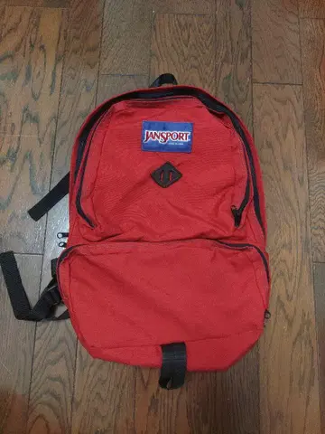JANSPORT 백팩 MADE IN USA 빨간색 빈티지 구제 의류