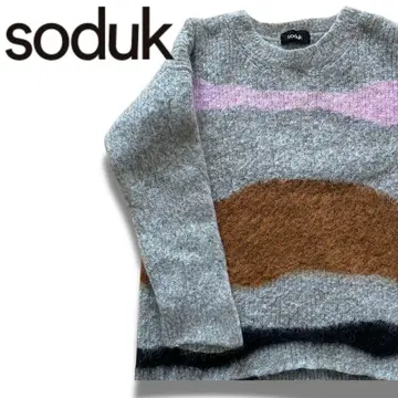 [컨디션 최상] 스도크 soduk drawing knit top gray