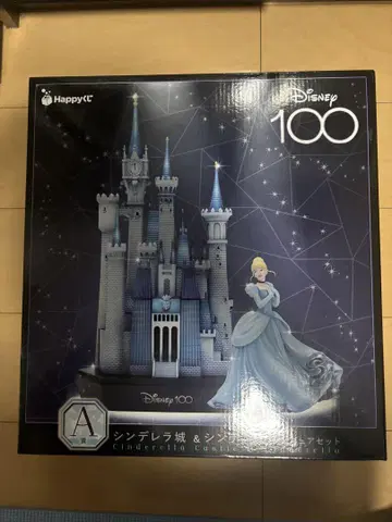 디즈니 100주년 제일복권 신데렐라 성 & 신데렐라 피규어 세트 A상
