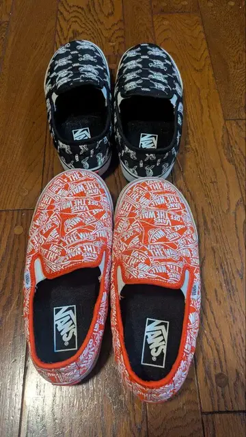 VANS 슬립온 빨검 US7 사이즈