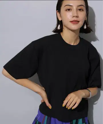 [새상품급] Arpege story 크롭 니트 풀오버 사이즈 2