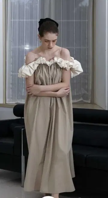 THE TOE Erie frills onepiece