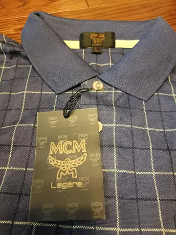 MCM 피케 셔츠 L 미사용품