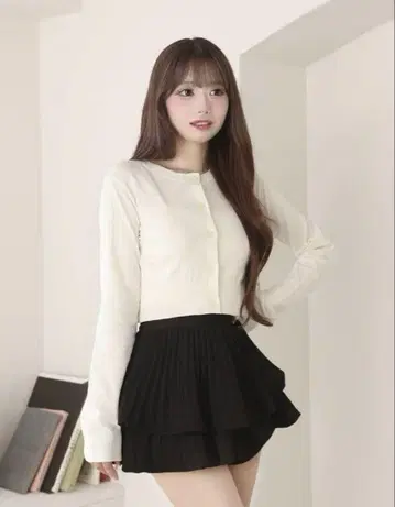 완판 다리치 UV 컷 엠블럼 니트 가디건