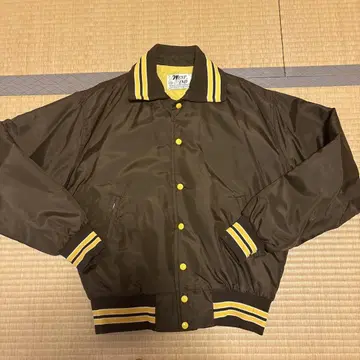 90's USA 제작 나일론 바시티 자켓 사이즈 M