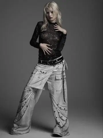 ROZEN KREUZ DOCING SKIRT FLARE PANT