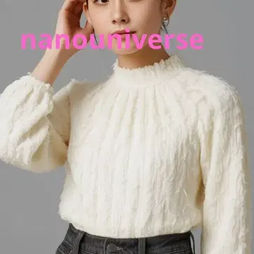 nanouniverse 자카드 컷 상의 트렌드 예쁜 스타일
