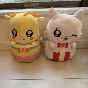 딜리셔스 파티 프리큐어 봉제 인형 세트 코메코메 멘멘