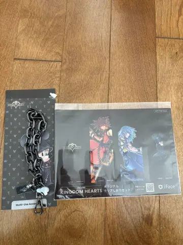 킹덤하츠 핸드 스트랩 클리어 책갈피