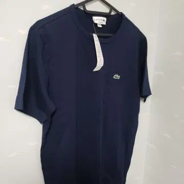 [LACOSTE] 미사용 새상품 네이비 티셔츠 XS 사이즈