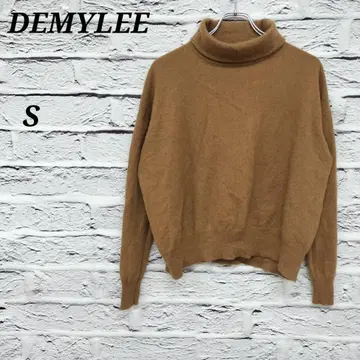 R4373 Demylee [S] 긴팔 터틀넥 스웨터 브라운