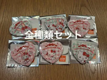 헬로키티 베리에 메조피아노 콜라보 신주쿠 루미네 캔뱃지 전 종류