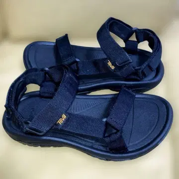 블랙 스포츠 샌들 스트랩식 23cm 여성용