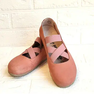 [ BIRKENSTOCK ] 산타아나 24.5cm 핑크 플랫슈즈