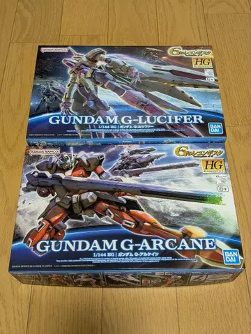 HG G-루시퍼 G-알케인 미조립 2체 세트