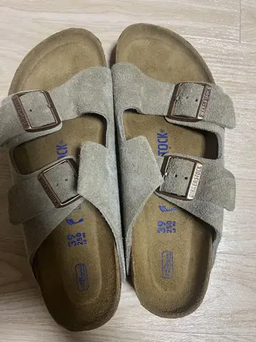 Birkenstock Arizona 샌들 39 그레이