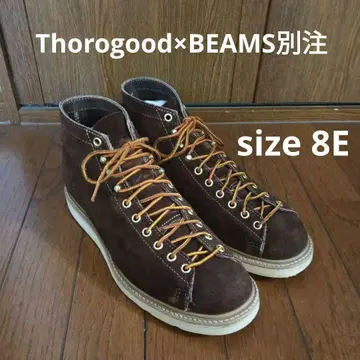 Thorogood x BEAMS 별주 size 8E 몽키 부츠 스웨이드