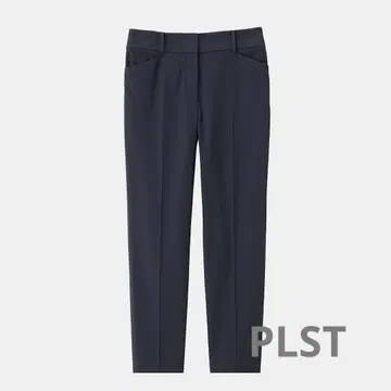 PLST 린넨 블렌드 스틱 팬츠 S