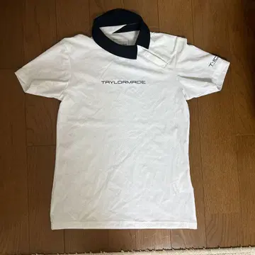 TAYLORMADE 화이트 피케 셔츠