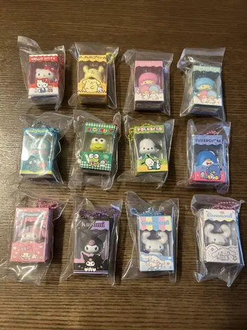 산리오 캐릭터즈 초코 박스 피규어 전12종 컴플리트