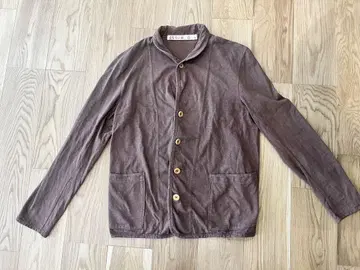 45RPM. 짙은 갈색 자켓 사이즈 5 코튼 100