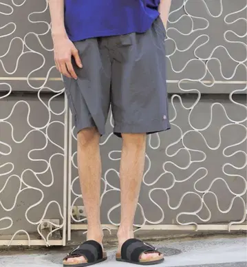 Dickies 별주 나일론 숏팬츠 그레이 M niko and