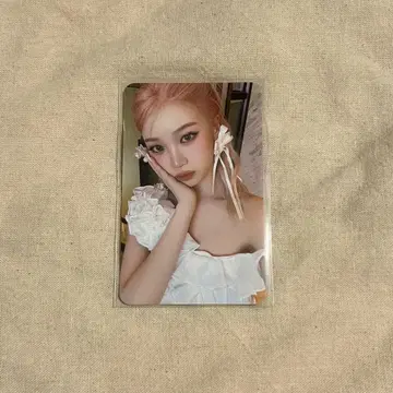 채원 youtube hot 럭키드로우 트레이딩 카드