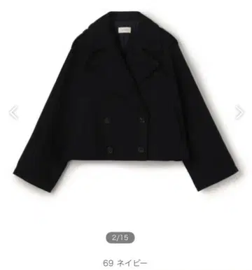 코튼 몰스킨 크롭 P 코트 ₩55,000