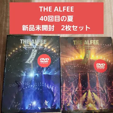 THE ALFEE 40번째 여름 DVD 2장 세트