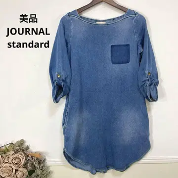 77 새상품급 JOURNAL standard 부드러운 데님 원피스