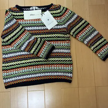 49av. JUNKO SHIMADA 스트라이프 니트 40