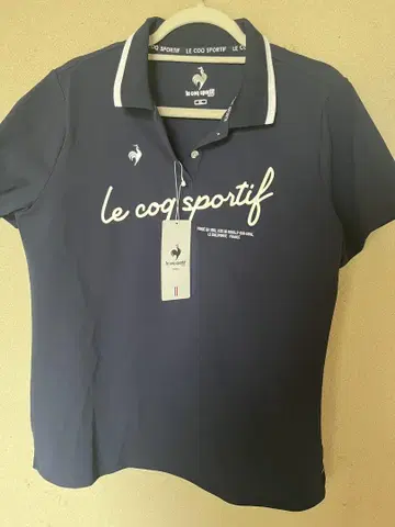 le coq sportif 골프 셔츠 여성용 사이즈 네이비