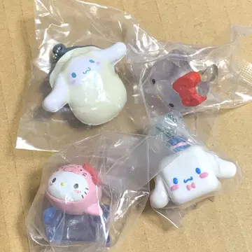 산리오 캐릭터즈 키티 시나몬 가챠 키링 마스코트 외