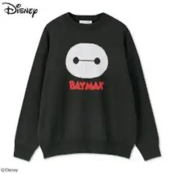 베이맥스 Disney 여성용 긴팔 니트