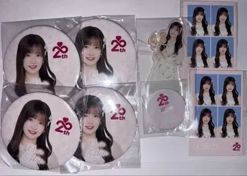 무토 오린 아크릴 스탠드 캔뱃지 48일 스크래치