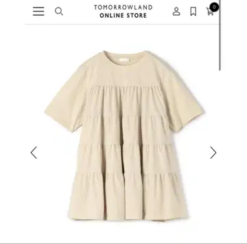 볼지 코튼 저지 콤비 티어드 풀오버