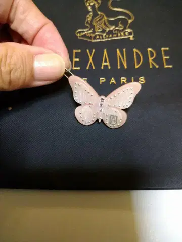 Alexandre de Paris 나비 헤어핀