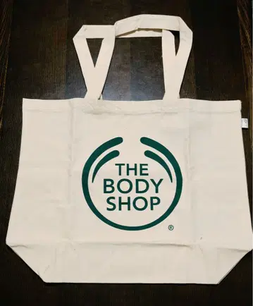 새상품 THE BODYSHOP 코튼 라지 에코 토트백