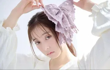 새상품 [ SNIDEL HOME x 신키 유코 ] 튤 레이스 헤어 클립