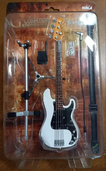 중고 미개봉 모형 Fender Precision Bass 올림픽 화이트