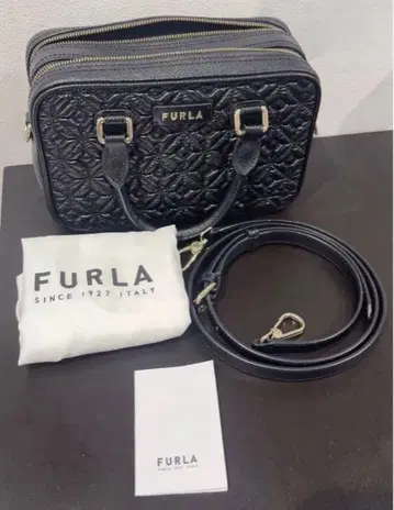 FURLA 숄더 토트백 블랙