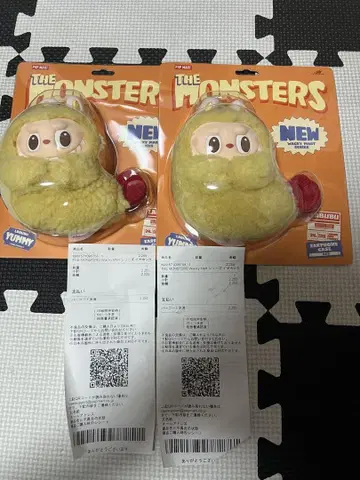 THE MONSTERS Wacky Mart 이어폰 케이스 에비후라 2개