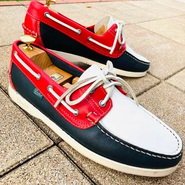 파라부트 Paraboot 7.5 25.5cm 보트 슈즈 트리콜로