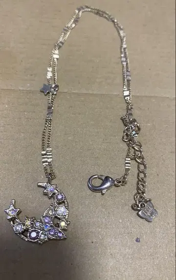 ANNA SUI 목걸이 달 나비