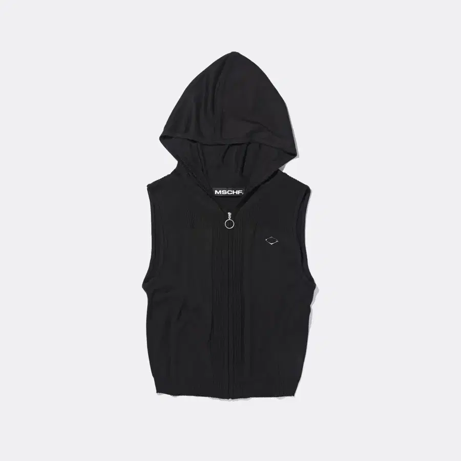 トップス MSCHF RHOMBUS HOODED KNIT VEST MISCHIEF | 미스치프 Mischief Rhombus Hooded Knit Vest Black