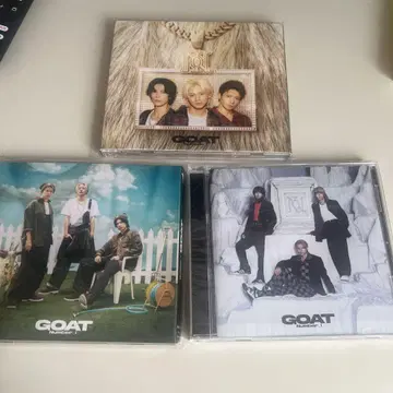 GOAT Number 1 CD 세 가지 형태 세트