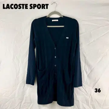 W0190T LACOSTE SPORT 가디건
